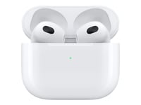 Apple AirPods with MagSafe Charging Case - 3:e generationen - True wireless-hörlurar med mikrofon - öronknopp - Bluetooth