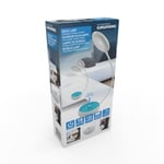 Grundig - Fällbar LED kontorslampa 15cm (blå)