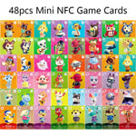 48pcs Animal Crossing Series 5 Mini NFC Game Cards For NS Switch