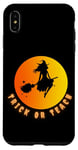 Coque pour iPhone XS Max Trick or Teach, professeur, Halloween, Réveillon de la Toussaint en classe
