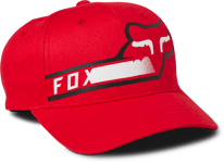 Caps FOX Vizen Flexfit Barn Flammerød