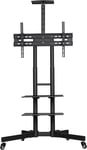 Mobile TV Stands with Wheels for 32-75 Inch Plasma/Lcd/Led Screens