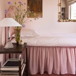 Mille Notti Laura Check Piccolo Sängkappa 140x44 Rosa