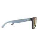 Lacoste Mens Classic Rectangle Matte Navy Blue Sunglasses, Size: 54x19x140mm - Size 54x19x140mm