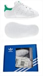 adidas Originals Stan Smith White Crib Trainers Size UK 1K /FR 17 /US 1K / J 90