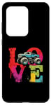 Galaxy S20 Ultra Love Monster Truck - Vintage Colorful Off Roader Truck Lover Case
