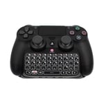 Official Sony Playstation 4 Bluetooth Wireless Mini Keyboard Gadget By Numskull - Wireless Bluetooth Chat Pad with Voice Chat Speaker For PS4 DualShock 4 Controllers (PS4)