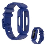 Fitbit Ace 3 / Inspire 2 integrated watch band - Dark Blue Blå