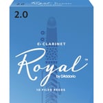 D'Addario Royal Eb Klarinett 2,00 (RBB1020) 10 stk
