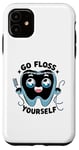Coque pour iPhone 11 Go Floss Yourself Dentiste Hygiéniste Dentisterie