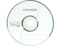 OMEGA CD-R 700MB PRINTABLE FF  52X SP*100 [56461]