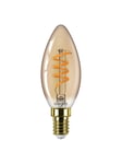 Philips LED-glödlampa Vintage Candle 2.7W/818 (15W) Gold Dimmable E14