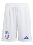 adidas Junior Italy Home Replica Short -white, White, Size 13-14 Years