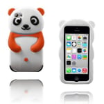 Apple Panda (orange) Iphone 5c Silikonskal