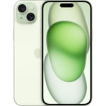 Apple iPhone 15 Plus - 5G smartphone - dual-SIM / Internal Memory 512 GB - OLED-skärm - 6.7" - 2796 x 1290 pixels - 2 bakre kameror 48 MP, 12 MP - fr