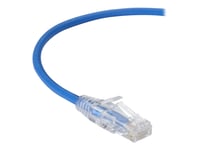 Black Box Slim-Net - Patch-Kabel - Rj-45 (Hane) Till Rj-45 (Hane) - 91.4 Cm - Utp - Cat 6 - Startad, Formpressad, Tvinnad - Blå