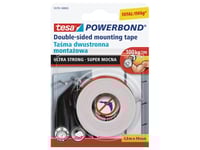 Tesa Powerbond Dubbelsidig 1,5 M 19 Mm Monteringstejp (H5579103)