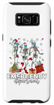 Coque pour Galaxy S8 Infirmière à bascule pour le service d'urgence de Noël