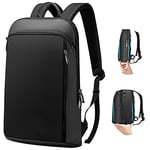 ZINZ Slim and Expandable 15 15.6 16 Inch Laptop Backpack Anti Theft Business Travel Notebook Bag with USB, Multipurpose Large Capacity Daypack College School Bookbag for Men & Women,DB01K02