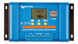 BlueSolar PWM- 12/24V-5A LCD&USB