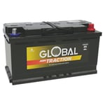 Global Fritidsbatteri 95Ah 95Ah (Outdoor) 353 x 175 x 190 mm