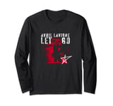 Official Avril Lavigne Let Go Spraypaint Long Sleeve T-Shirt