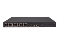 HPE 1950-24G-2SFP+-2XGT-PoE+ - Switch - L3 - Administreret - 24 x 10/100/1000 (PoE+) + 2 x Gigabit SFP / 10 Gigabit SFP+ + 2 x 10Gb Ethernet - monterbar på stativ - PoE+ (370 W)