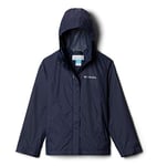 Columbia Youth Girls Arcadia Jacket Waterproof Rain Jacket, Nocturnal, Size S