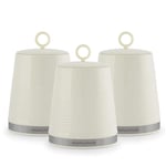Morphy Richards Tea Coffee Sugar Kitchen Storage Canisters Set of 3 - 976006