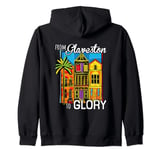 African American Quote From Galveston to Glory Juneteenth Zip Hoodie