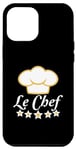iPhone 15 Pro Max Le Chef Kitchen Master 5-star Hat Food Five Cuisine Stars Case
