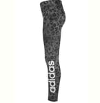 Girls Adidas Leopard Print Leggings -ages 7-14 Rrp £21.99 Sale