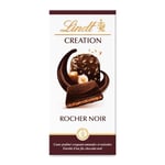 Tablette De Chocolat Noir Praliné Rocher Creation Lindt - La Tablette De 150 G