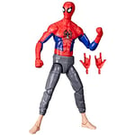 Marvel Legends Series Spider-Man: Across the Spider-Verse (Part One) Peter B Parker 15-cm Action Figure, 2 Accessories