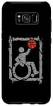 Coque pour Galaxy S8+ Basketball en fauteuil roulant