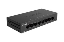 D-Link DGS 108GL - switch - 8 porte - ikke administreret