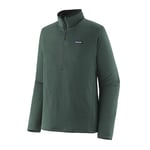 PATAGONIA 40500-NGRX M's R1 Daily Zip Neck Sweatshirt Men's Nouveau Green - Northern Green X-Dye Size S