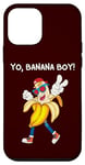 Coque pour iPhone 12 mini Palindrome Yo Banana Boy pour fruits et jeux de mots