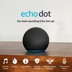 Echo Dot (5Th Generation)Bigger Vibrant Sound Wi-Fi and Bluetooth Smart Speaker