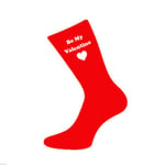 Be My Valentine Red Socks - X6V002