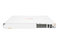 Hpe Aruba Instant On 1960 - Switch - Managed - 4 X 2,5Gbase-T + 8 X 100/1000/10Gbase-T + 2 X 100/1000/10Gbase-T + 2 X 10 Gigabit Sfp+ - Rackmonterbar - Poe (480 W )