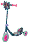 Encanto Deluxe Scooter Tri Kids Girls Push Balance Adjustable Blue