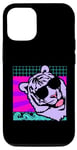 iPhone 13 Pro Aesthetic Vaporwave Outfits with Lion Vaporwave Case