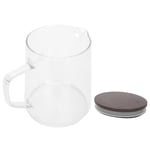 (500ML)Clear Coffee Kettle Tea Kettle HeatResistant AntiScalding Round And