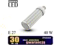 Nvox Glödlampa E27 Led Majs 40W Metall 6000K Kall