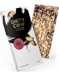 Dirty Cow Brazillionaire - Handgjord växtbaserad vegansk choklad med paranötter 80 gram