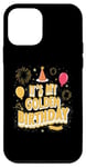 Coque pour iPhone 12 mini C'est mon anniversaire doré Cool Classic Birthday