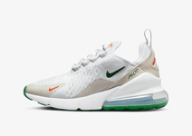 NIKE AIR MAX 270 GS SIZE UK 5.5 EUR 38.5 (DX3063 100)