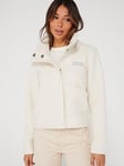 Columbia Women'S Panorama Sherpa Snap Fleece Jacket - White