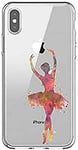 Cokitec Coque Transparente pour iphone XR Danseuse Etoile